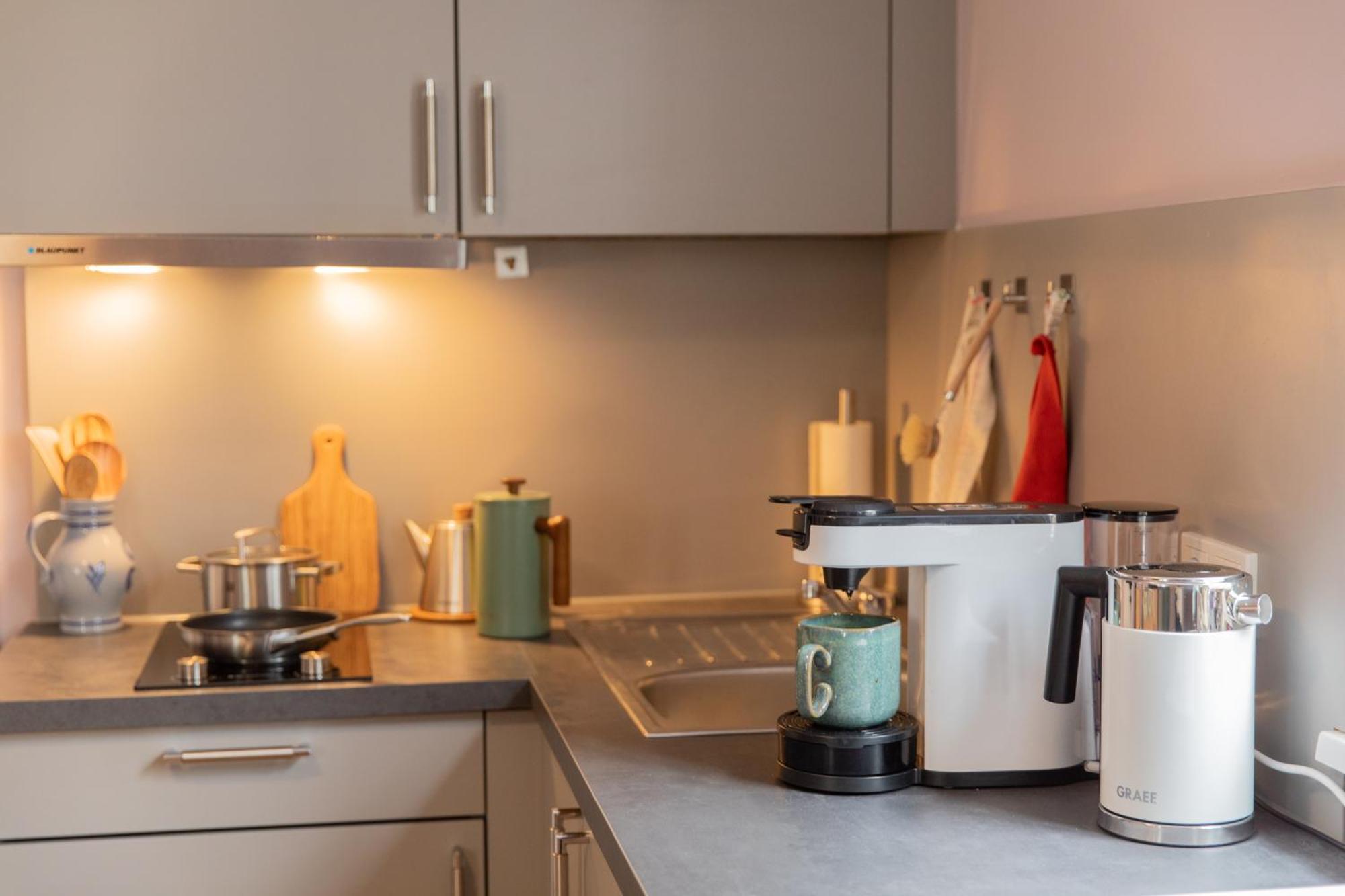 Altstadt Apartment Am Dom Wetzlar, 1 Zi, Kueche, Bad Mit Parkplatz Am Grundstueck Exteriér fotografie